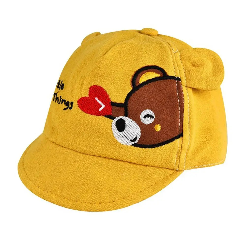 Spring Summer Cartoon Baby Baseball Cap Kids Boys Girls Sun Hat Outdoor Toddlder Children Adjustable Cap Peaked Caps