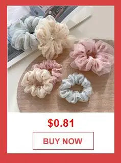 Chouchous pour cheveux coréens noirs avec nœud en soie pour femmes, élégants, élastiques, queue de cheval, accessoires pour cheveux