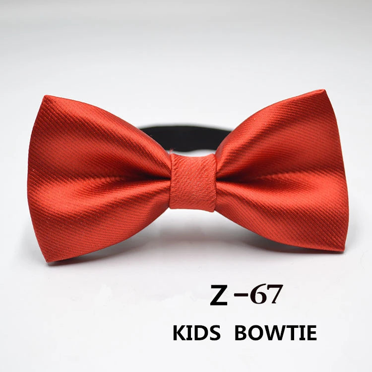 53 Color Children's Bow Tie Fashion Jacquard Baby Neckties Tie Baby Kid Kids Classical Pet Striped Butterfly Elastic Cord BowTie