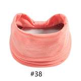 Headbands for Women Cotton Wide Headwrap Yoga Workout Hairbands Elastic Sport Head Bands Turban Bandana Bandage Hair Accessories