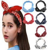 New Women Suede Soft Solid Print Headbands Vintage Boho Cross Knot Elastic Hairbands Bandanas Girls Hair Bands Hair Accessories