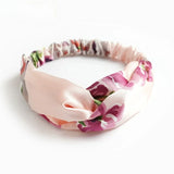 European and American silk elastic elastic cross headband, stylish, simple and versatile headband for parents and children