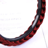 Braided Headband Women Girls Elastic Hairbands Non-slip Fashion Weaving Hair Hoop Bands Female Bezel Hair Accessories Headwear