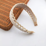 Fashion Headband Women Hair Bands Broadside Wool Raffia Cross Knot Headbands Girls Hair Band Hair Accessories Headwear