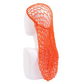 Women Crochet Hair Snood With Elastic Edge Long Hair Net Head Cover Hair Care Nightcap Mesh Pocket Wrap Dreadlock Headwear