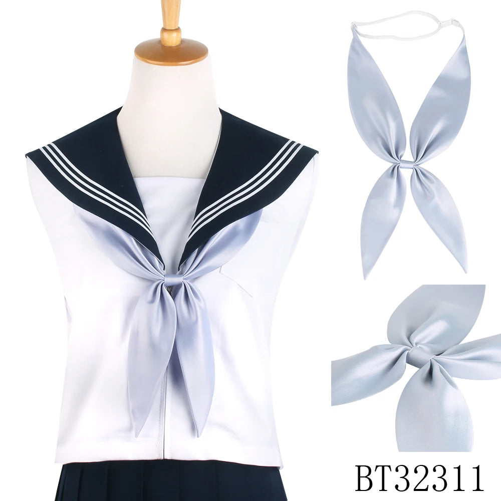 Ladies Bow tie Classic Shirts Bow Tie For Women Business Bowknot Student Solid Bow Ties JK Butterfly Girls Suits Bowties