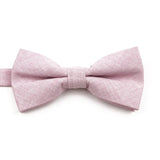 High Quality Mens Solid Color Bowtie Set For Men Children Wedding Party Dinner Accessory Pink Orange Father-son Bow Tie Gift