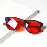 Blue Light Blocking Glasses Red Lenses Glasses for Better Sleep Orange Lens for Long Time Working Not Sunglasses for Outdoor