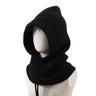 Winter Balaclava Hats For Men&Women Unisex Knitted Hooded Caps Outdoor Warmer Drawstring Hats One-Piece Neck Collar Beanies Cap