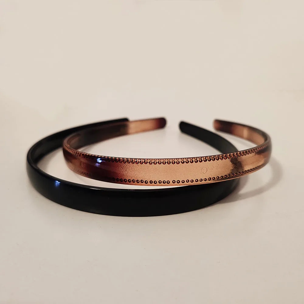 2pc European and American High Quality Black Hairbands Headbands for Women Girls Men Korean Sport Washface Hair Accessories Tool