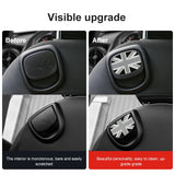 Leather Car Rear Seat Back Handle Decal Cover Protective Sticker For Mini Cooper R56 R55 F56 F57 Interior Decorative Accessories