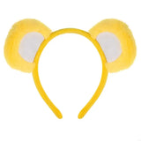 Lovely Plush Bear Ear Headband for Women Girl Birthday Party Gathering Headpiece School Event Accessory Stage Hairhoop