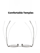Titanium Glasses Frame Retro Round Wide-rimmed Men's Glasses Frame Anti-blue Light Optical Prescription Women Glasses Frame 835