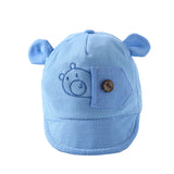 1-4 Years Kids Boys Girls Baseball Hats Cap Cartoon Animal Pattern Hat Sun Protection Cap Lightweight Hats