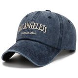 New green baseball cap female street wash letter thorn soft top embroidered duck hat male spring summer visor hat