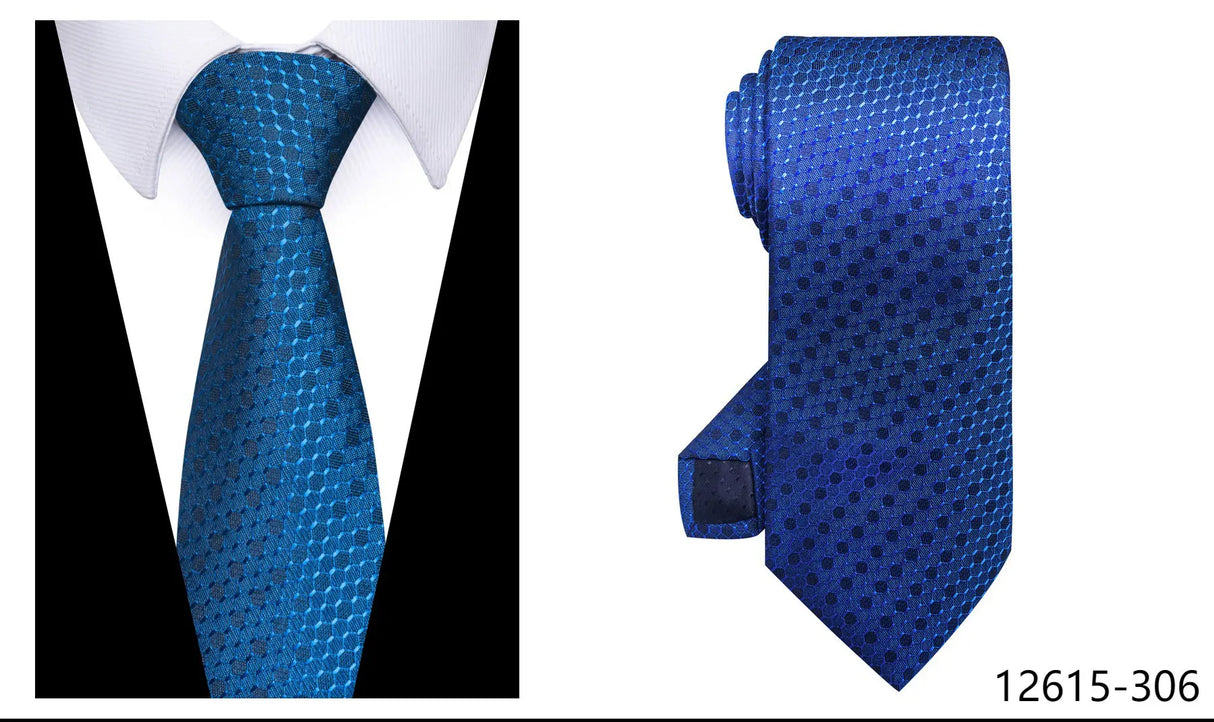 100% Silk Brand Purple Tie Men Necktie High Quality Mix Colors Silk 7.5 cm Gravatas Accessories Wedding April Fool's Day
