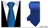 100% Silk Brand Purple Tie Men Necktie High Quality Mix Colors Silk 7.5 cm Gravatas Accessories Wedding April Fool's Day