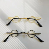 cubojue small round reading glasses +100 +150 +200 +250 +300 glass lens narrow nerd spectacles eyeglasses frames
