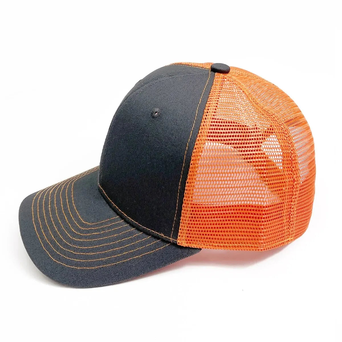 Summer MEN'S AND WOMEN'S Mesh Breathable Baseball Cap, Low Cut Unstructured Baseball Cap, Adjustable