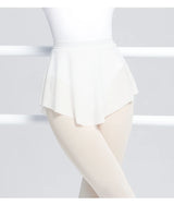 Women Ballet Skirts Dance Short Skirts High Slit Skirt Ballerina Adult Teen Ballet Dancing Dress Soft Mesh Elastic Dance Skirt