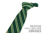 Green Color Neck Ties Casual Skinny Tie For Party Boys Girls Plaid Necktie Wedding Necktie For Groom Striped Neck Wear For Men