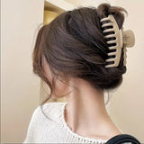 6Pcs Women Fashion Claw Clip Set Headwear Large Hair Claw Multiple Styles Korean For Girls Shark Clips Barrette Hair Accessories