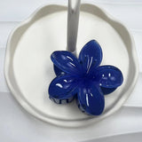 2024 Bohemian Beach Vacation Frangipani Egg Flower Hair Clips Lily Flower Hawaii Beach Hair Claw for Women Girl Hair Accessories