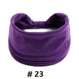 Headbands for Women Cotton Wide Headwrap Yoga Workout Hairbands Elastic Sport Head Bands Turban Bandana Bandage Hair Accessories