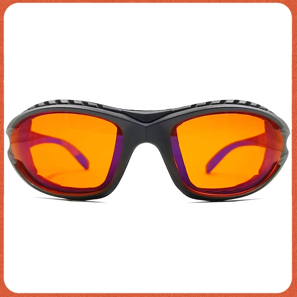 Red Lens，Orange Lens 100% Blue Light Blocking Goggles Glasses  Gaming Glasses Anti fatigue fashion Phone Eyeglasses