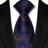 Men's Classic Paisley Tie Luxury Floral Dot 8cm Jacquard Neck Tie Necktie For Men Business Wedding Party Daily Wear Accessory