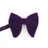 Fashion Velvet Big Bowties Flannelette Large Size Bow Ties For Men Formal Dress Handkerchief Wedding Party Tuxedo Groom Bow Knot