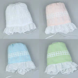 20CM Doll Hat Cute Lace Princess Miniature Hat Nightcap Soft Bonnet Cap For Idol Dolls Accessories Photography Props Kids Toys