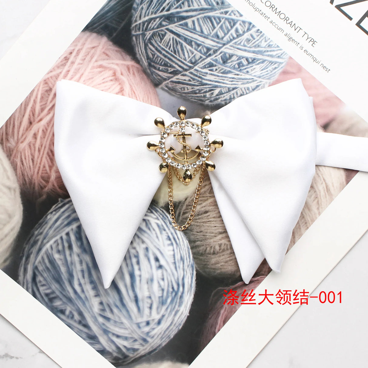 New Mans Black Bow Luxurious Polyester Horn Bow Tie With Pearl Chain Brooch For Bussiness Wedding Party Tuxedo Accessories Ties