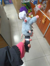 5PCS Headband Cartoon Mouse Hairband New Cartoon Plush Doll Headband French Wide-brim Hairpin Photo Headwear Creative Girl Gift