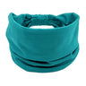 Headwrap Solid Color Knot Wide Headbands for Women Soft Cotton Sports Elastic Hair Bands Accessories Yoga Bandana Bandage