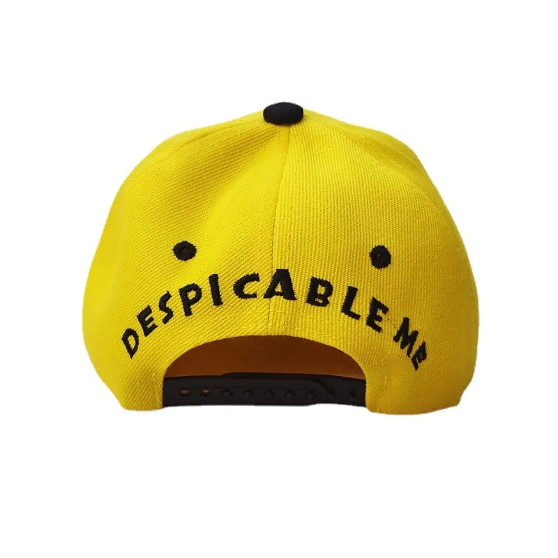 Minions Baseball Cap Kids Anime Hip Hop Funny Travel Sun Visors Boys Girls Snapback Creative Casual Children Cute Cartoon Sunhat