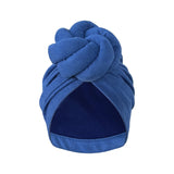 New African Women Large 3D Flower Turban Hat Headwrap Beanie Hat Mujer Bandanas Headcover Chemo Cap Muslim Hair Accessories