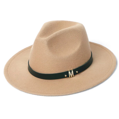 New Fashion Men Fedora Hat Women Jazz Hat Elegant Autumn Winter Imitation Wool British Top Hat Outdoor Casual Felt Hat