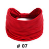 Headbands for Women Cotton Wide Headwrap Yoga Workout Hairbands Elastic Sport Head Bands Turban Bandana Bandage Hair Accessories