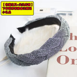 New Flower Headbands For Women Hair Hoop Knot Turban Headband Elastic Hairband Hair Accessories for Girls No Slip Stay