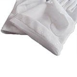 Kids Gloves White Short Satin Feel Boy Hold Flower Girl