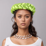 Latest Exaggerated Satin Twist Braids Headband Handmade African Headtie Nigerian Wedding Gele Women Turbans Ladies Head Wraps