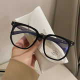 Luxury Blue Light Blocking Reading Glasses Women Men Wooden Legs Presbyopia Eyeglasses HD Lens Farsighted Eyewear with Diopter