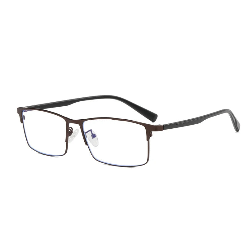 Big Titanium Glasses Frame Anti Blue Ray For Computer Work Business Spectacle Screen Protective Eyeglasses Wide155mm Light