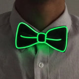 LED Acrylic Bow Tie Light up LED Men Bow Tie Luminous Bow tie Costume Men Ties DJ Dance Glow Decoration Novelty Gift LED Cravat