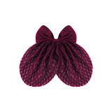 New Disco Party Favors Elastics Glitter Sequin Hair Bands with Bow Elastic Bands Ponytail Tie Hair Scarf Headwear