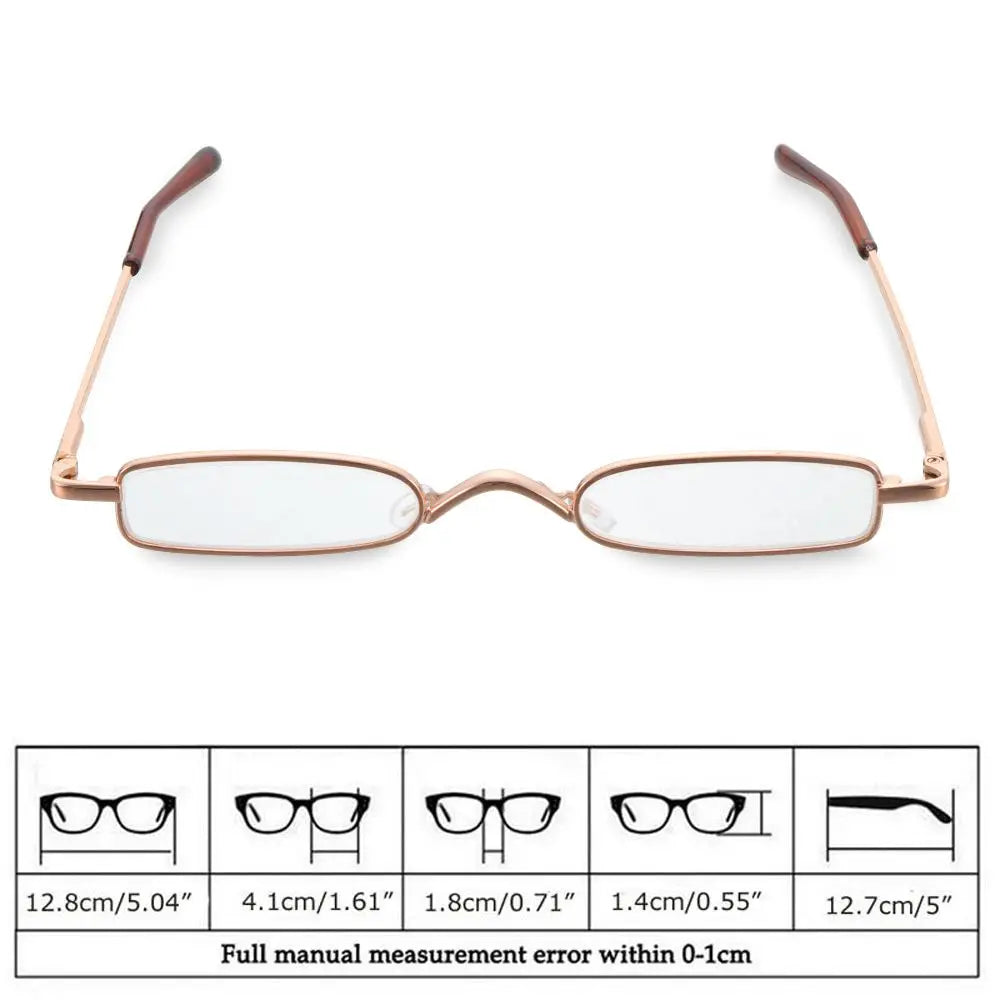 Elderly Slim Small Mini Portable Presbyopia Eyeglasses Reading Glasses Resin Lens Vision Care Hyperopia Eyewear Spectacles