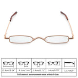 Elderly Slim Small Mini Portable Presbyopia Eyeglasses Reading Glasses Resin Lens Vision Care Hyperopia Eyewear Spectacles