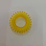 Telephone Wire Elastic Clear Hair Bands Plastic Spring Gum For Hair Ties No Crease Coil Hair Tie Ponytail Hair Accessories