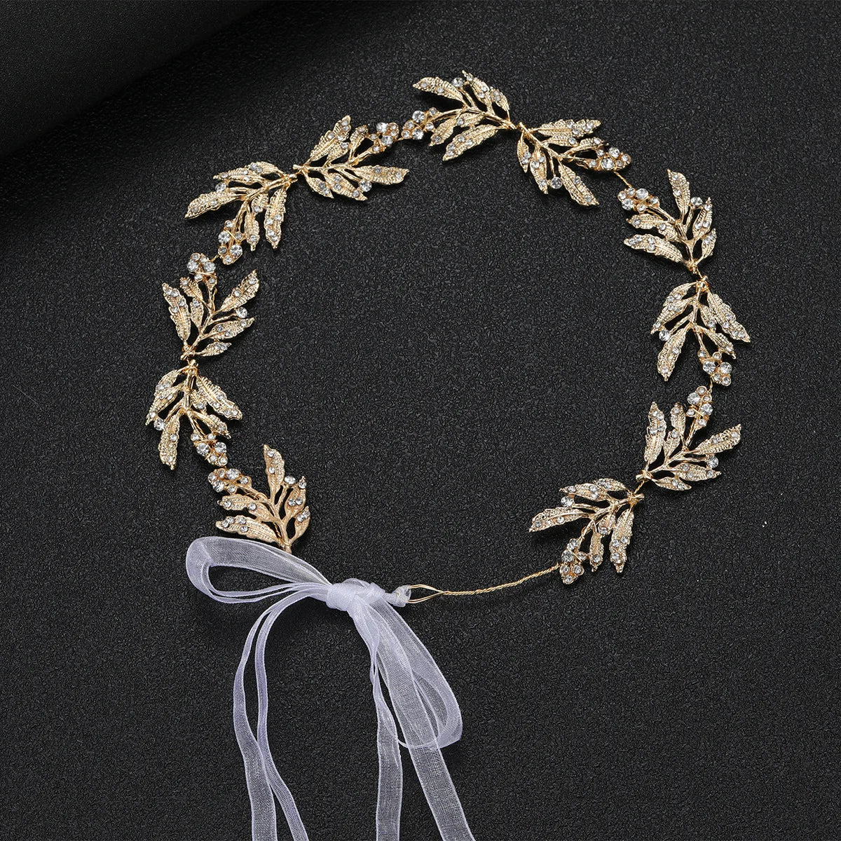 Wedding Headbands For Women Bride Handmade Crystal Rhinestone Tiaras Silver Color Hairbands Hair Accessories Queen Headband Gift